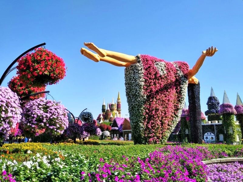 Dubai Flower Garden